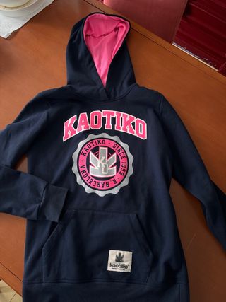 Sudadera Kaotiko Azul Talla M