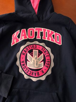 Sudadera Kaotiko Azul Talla M