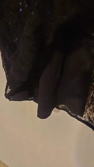 Vestido corto lentejuelas Stradivarius