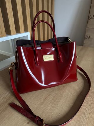 Bolso Bimba y Lola Rojo Charol