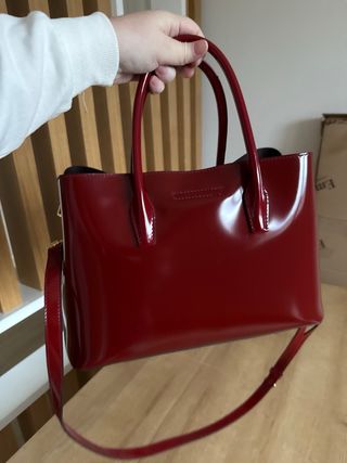 Bolso Bimba y Lola Rojo Charol