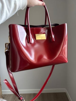 Bolso Bimba y Lola Rojo Charol