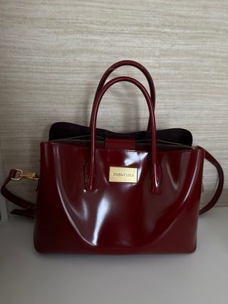 Bolso Bimba y Lola Rojo Charol