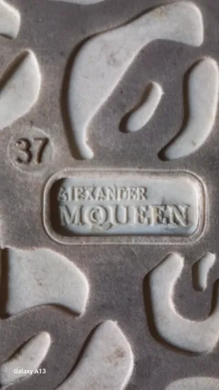 Alexander McQueen Sneakers Bianche Nere