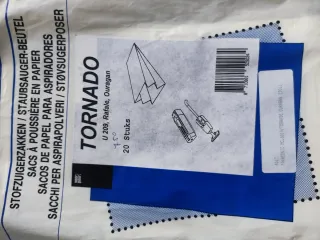 Bolsas aspiradora Tornado U 209