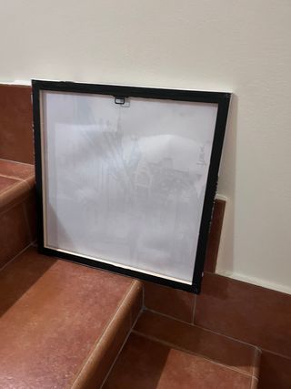 Lienzo 40x40cm Escena Urbana Euro