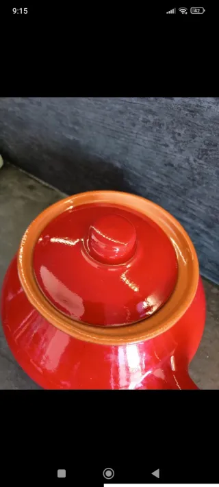 Piral Patatiera con coperchio terracotta