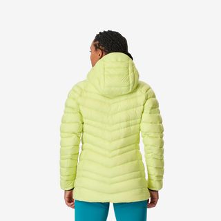 Plumífero de montaña y alpinismo con capucha Mujer Simond