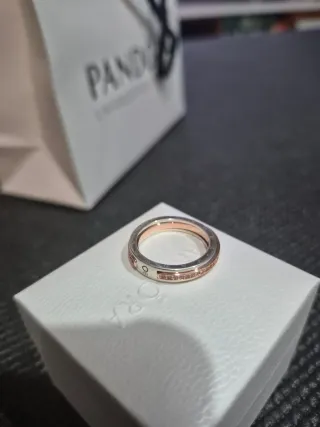 Anillo Pandora Logo y P...