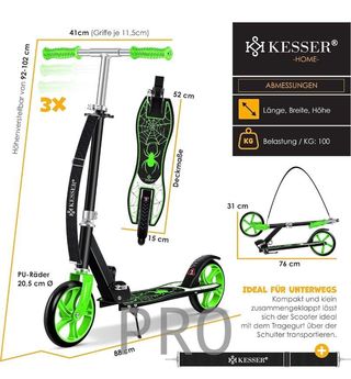Scooter Infantil plegable - KESSER