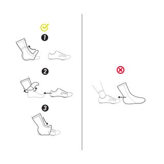 Cubrecalzado ROADR 500 Negro 2 mm