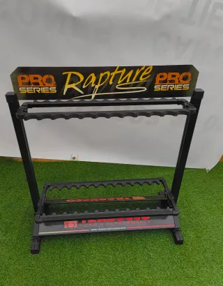 Expositor cañas pesca Trabucco, Cañas Spinning