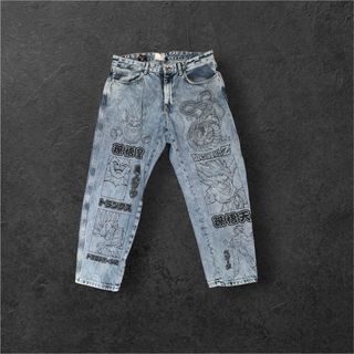 Jeans Bershka Dragon Ball Z uomo