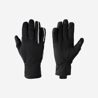 Guantes ciclismo invierno Triban Roadc 500 negro