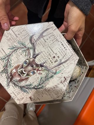 Árbol de Navidad nevado