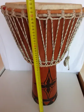 Tambor Djembe Africano Rojo