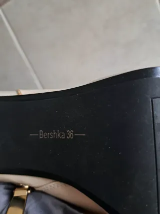 Stivaletti Bershka bianchi Tg 36