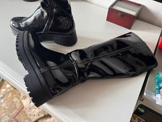 Stivali Enrico Coveri neri lucidi