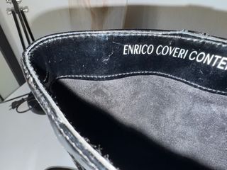 Stivali Enrico Coveri neri lucidi
