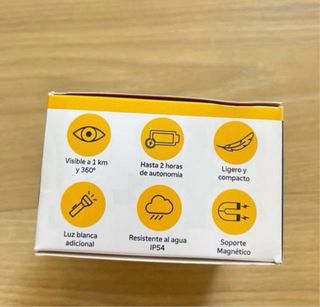 Baliza V16 Emergencia con Batería 9V