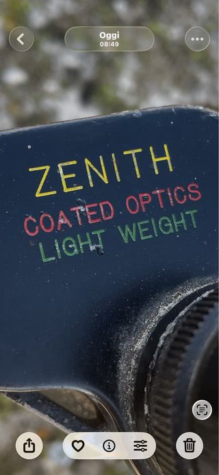 Binocolo Zenith 12x50 Vintage