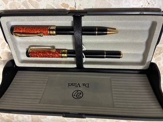 Set de pluma y bolígrafo Da Vinci