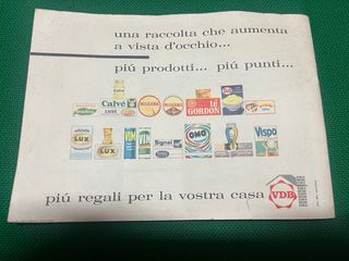 Catalogo Premi Pubblicitari Anni 60