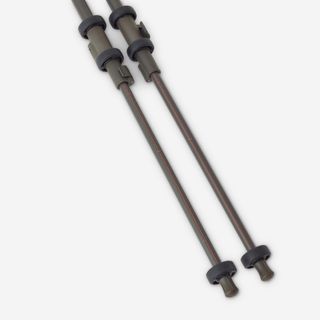 Bastón Pirsch Caza Solognac 100 Verde Bípode Silencioso