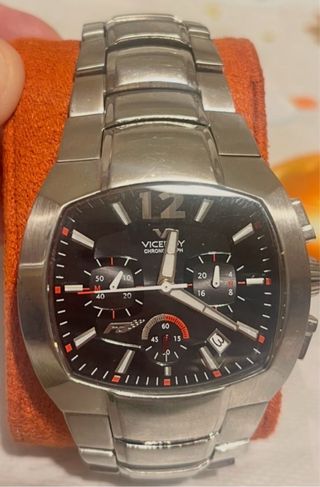 Reloj Viceroy Cronógrafo Negro/Plateado