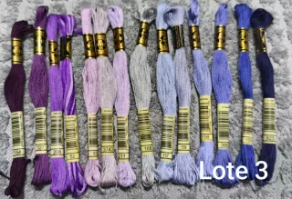 Lote 14 madejas bordar DMC (Lote 3)