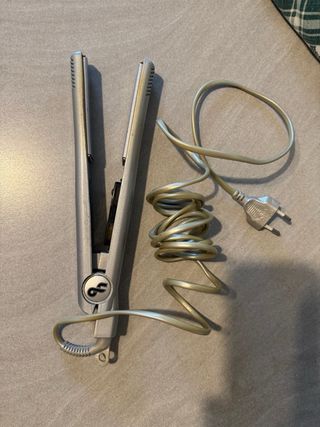 Piastra per capelli argento