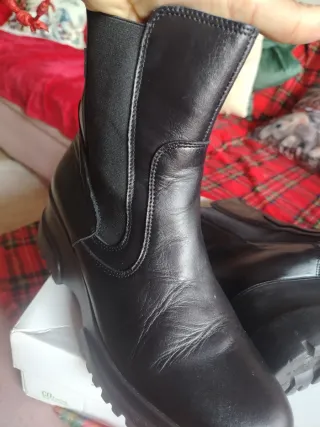 Stivaletti neri pelle donna Tg 38