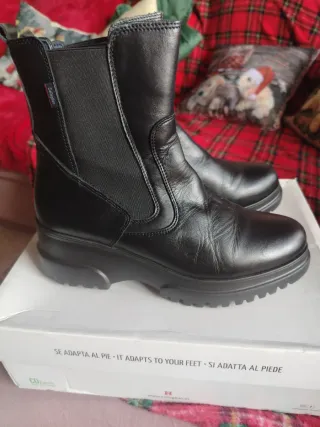 Stivaletti neri pelle donna Tg 38