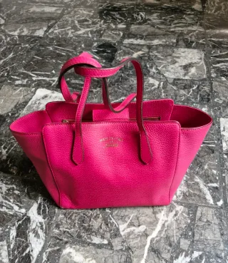 Borsa Gucci Rosa Pelle