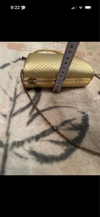 Bolso de fiesta dorado