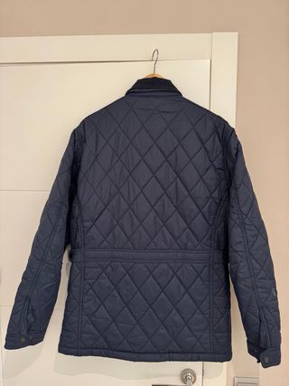 Chaqueta acolchada azul