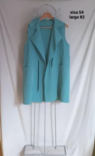 Chaleco Teal Talla U