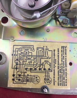 Teléfono Antiguo Heraldo Citesa Negro 1969 CTNE