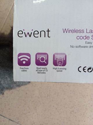 Lector de codigo de barras inalambrico