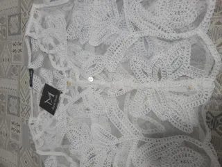 Chaqueta bordada floral Maria Studio