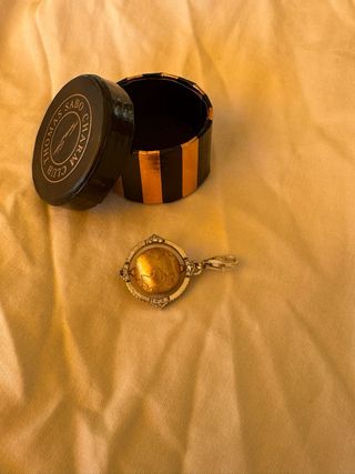 Colgante Thomas Sabo Globo Giratorio Plata y Oro