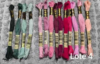 Lote 14 madejas bordar DMC (Lote 4)