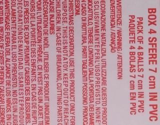 Lotto nuovo 24 accessori x albero di Natale