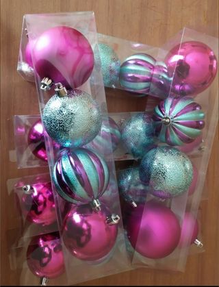 Lotto nuovo 24 accessori x albero di Natale