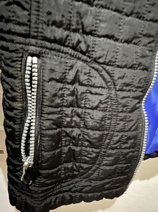 Chaqueta Cortefiel acolchada negra TM/L