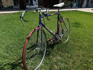 Bicicleta Clásica Peugeot Morada