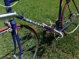 Bicicleta Clásica Peugeot Morada