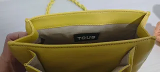 Bolso Tous Amarillo Oso Cadena