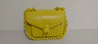 Bolso Tous Amarillo Oso Cadena