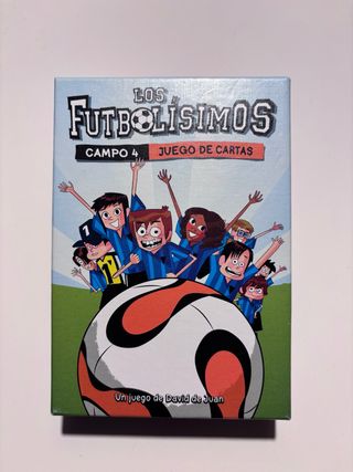 Los Futbolísimos Campo 4 Juego de Cartas